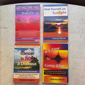 Set of Four Andreas Moritz Books